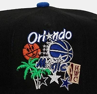 Mitchell & Ness Nba Patch Overload Orlando Magic Cap Black