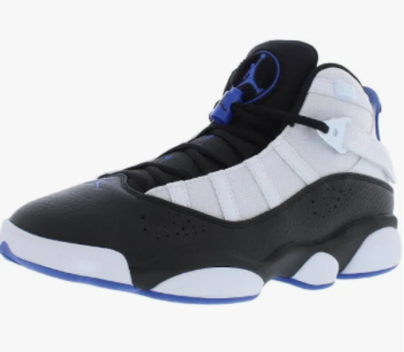AIR JORDAN 6 RINGS GAME ROYAL GS "White/Game Royal/Black"