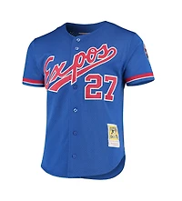 Men's Montreal Expos Vladimir Guerrero Mitchell & Ness Royal Cooperstown Collection