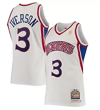 Allen Iverson 96-97 mitchell and ness philadelphia 76ers unisex  jersey