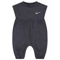 NIKE INFANT SWOOSH MOTION JUMPSUIT 'DARK GREY'