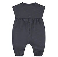 NIKE INFANT SWOOSH MOTION JUMPSUIT 'DARK GREY'