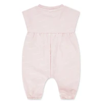 NIKE INFANT SWOOSH MOTION JUMPSUIT 'ECHO PINK' 06M817-AB6