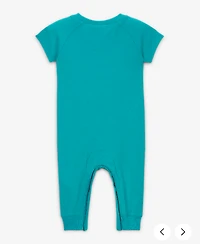 Nike Essentials Baby (0-9M) Short Sleeve Waffle Knit Coverall