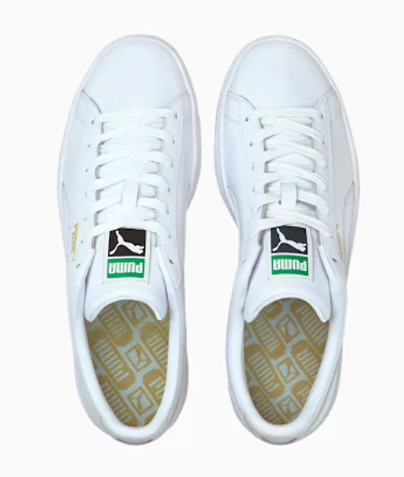 Basket Classic XXI Men's Sneakers | Puma White-Puma White | PUMA Classics Men's
