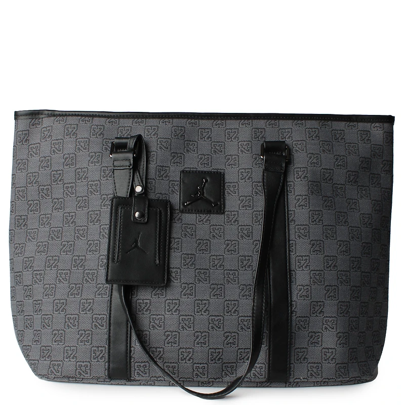 Jordan MONOGRAM TOTE BAG - SMOKE GREY