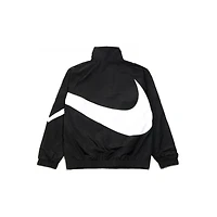 BLACK SWSH DEBOSSD QLT JKT