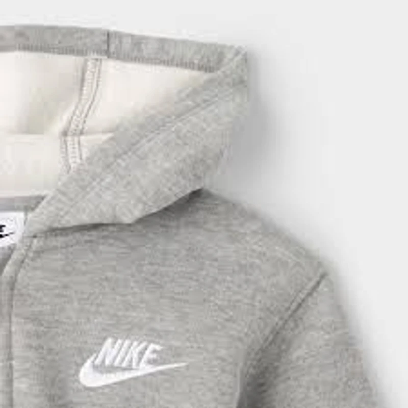 NIKE CLUB FLEECE ZIP UP HOODIE