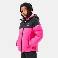 Jordan Basic Poly Kids' Puffer Jacket Pink 45B (Filles)