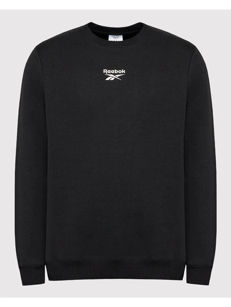 Reebok - Sweat Crewneck A Bandes Identity Tape HB5974 Noir
