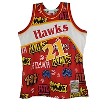 Dominique Wilkins Atlanta Hawks Mitchell & Ness NBA L Large Jersey Red