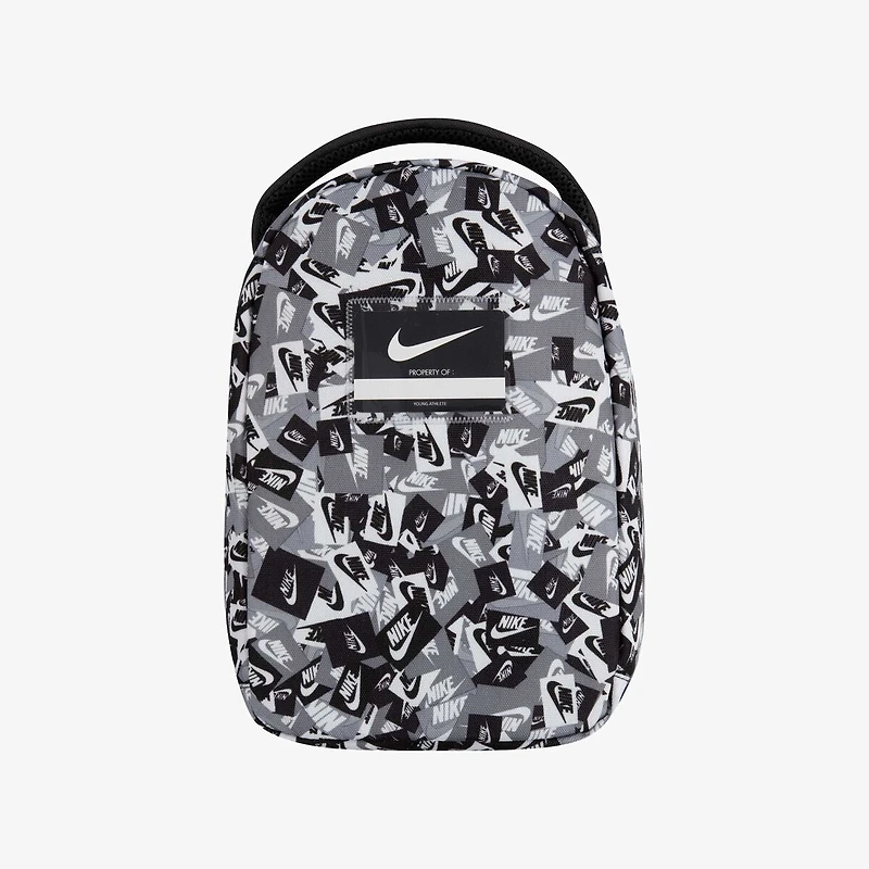 Nike Classic Logo Fuel Pack Insulated Lunch Bag W/ID Window, 9A2901 023 Black