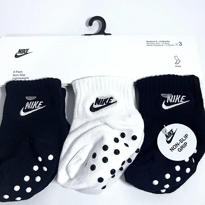 Nike No Slip Socks 3-Pack 12-24m