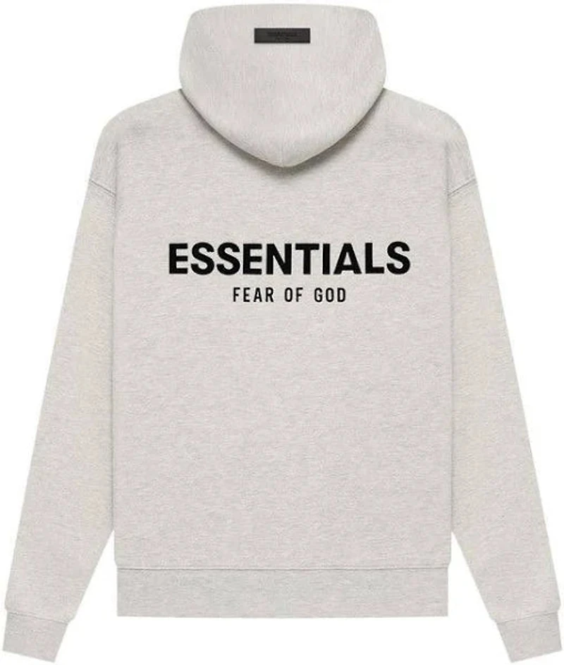 Fear of God Essentials Hoodie 'Light Oatmeal' Light Grey