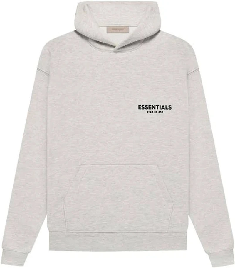 Fear of God Essentials Hoodie 'Light Oatmeal' Light Grey