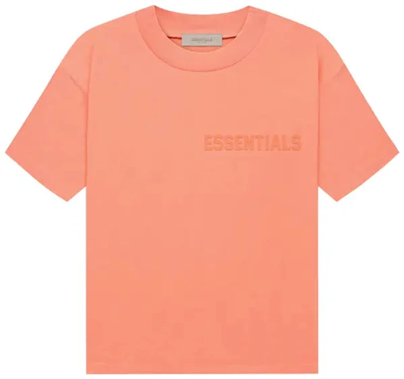 Fear of God Essentials Short-Sleeve Tee 'Coral'