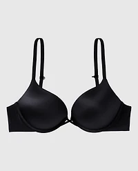 Up 2 Cup Push Bra Tuxedo Black