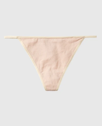 La Senza | G-String Panty in Sugar Baby | Cotton | Sugar Baby | XL