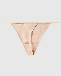 La Senza | G-String Panty in Sugar Baby | Cotton | Sugar Baby | XL