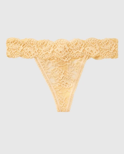 Tanga en dentelle