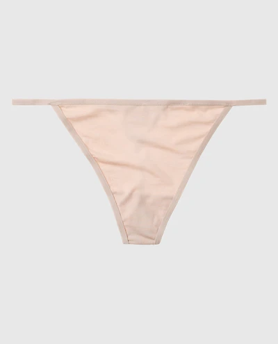 La Senza | G-String Panty in Rosetan | Modal | Rosetan | XL