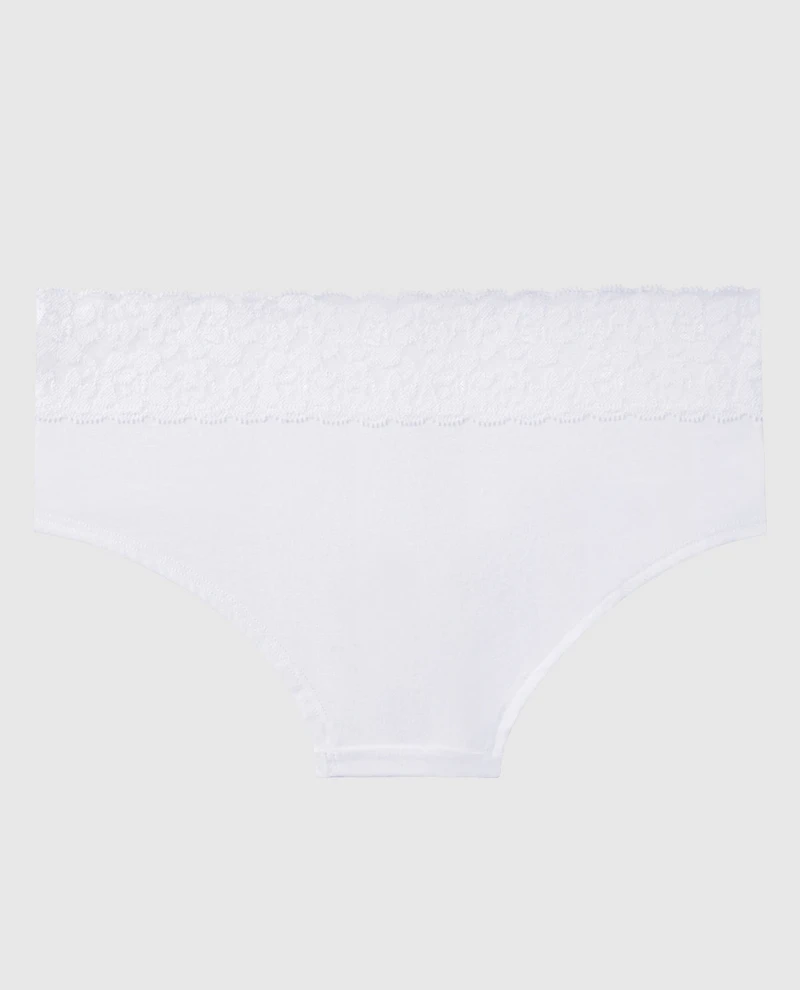 Hipster Panty with Lace Trim