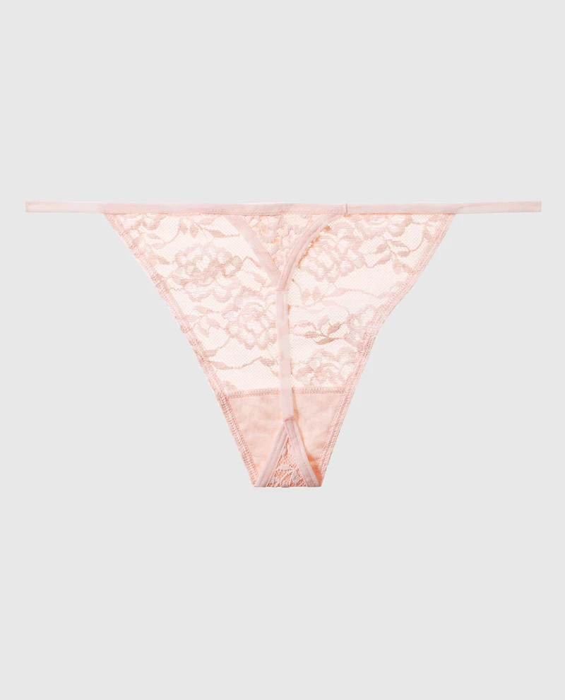 La Senza | Lace G-String Panty in Ballet | Ballet | S