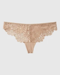 La Senza | Lace Thong Panty Rosetan