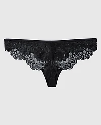 Diva thong Shania Lace Black