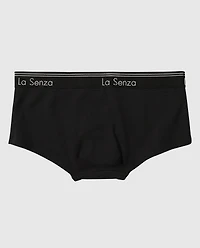 La Senza | Boyshort Panty in Smoulder Black | Cotton | Smoulder Black | XL