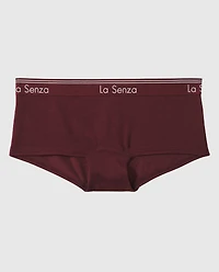 Boyshort Panty with Logo Band