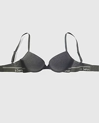 La Senza | Smooth Push Up Bra | Cotton | Ember Grey | 34B