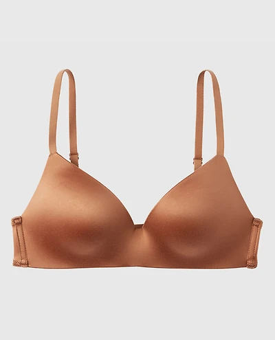 Soutien-gorge sans armature légèrement pigeonnant