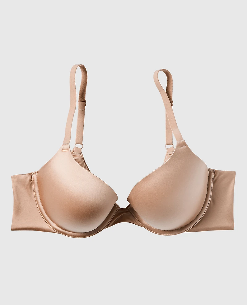 Soutien-gorge demi-buste légèrement doublé confortable