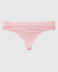 Thong Panty with Logo Band