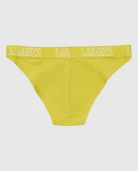 High Leg Cheeky Panty with Logo Band