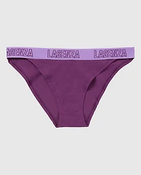 Culotte Cheeky à jambe échancrée avec bande logo