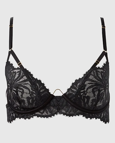 Soutien-gorge en dentelle non doublée