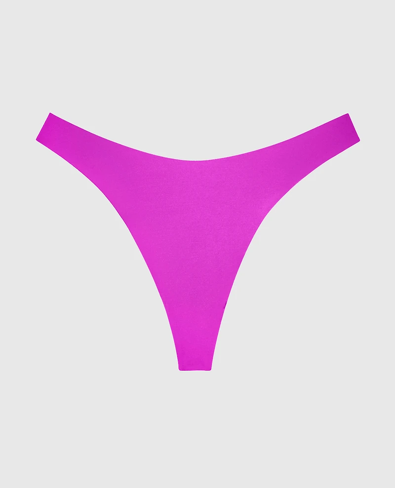 Tanga à jambe échancrée invisible No Show