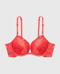 Push Up Bra with Allover Lace