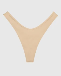 Smooth High Leg Thong Panty
