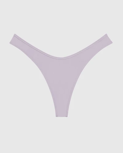 Smooth High Leg Thong Panty