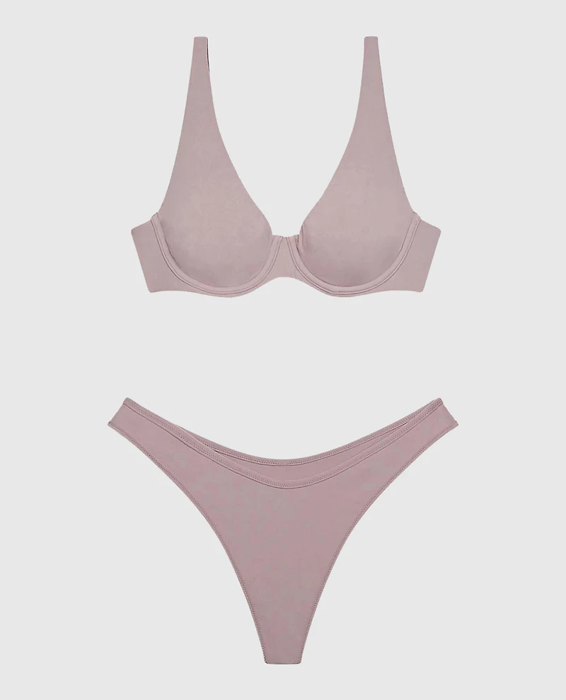 Smooth Unlined Microfiber Bra