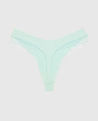 High Leg Modal Thong Panty