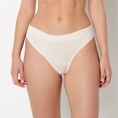 Tanga à jambe échancrée doux confort