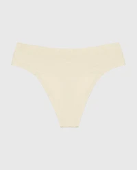 Comfort Thong Panty Oatmeal Heather