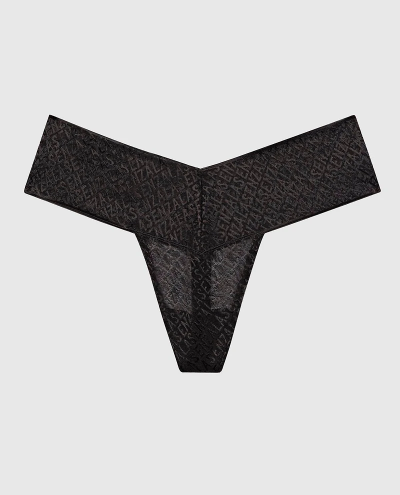 V-Waist Thong Panty