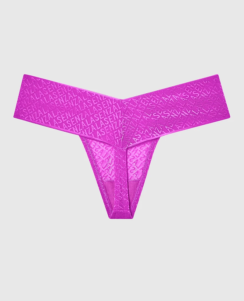 Tanga avec taille en V