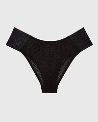La Senza | High Waist Cheeky Panty Smoulder Black
