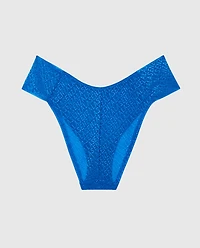 Culotte bikini avec bande à logo